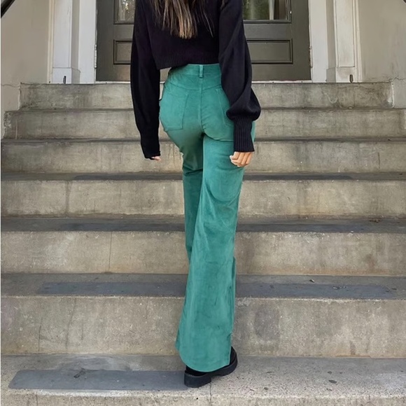 PRINCESS POLLY Nadia Green Pants - Picture 5 of 10